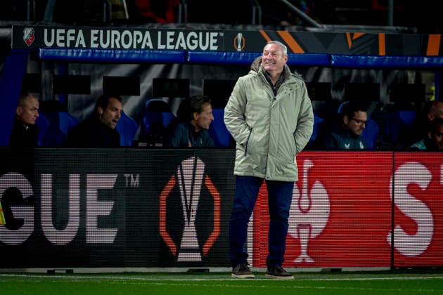 FC Utrecht trainer Ron Jans during the match FC Utrecht vs Nottingham Forest FC at the Stadium de Galgenwaard for the Europa League League phase Matchday 6 season 2025 2026 in UTRECHT, Netherlands on 11 december 2025, photo by Marcel van Dorst EYE4images DeFodi Images