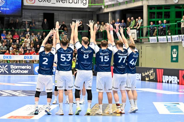 GER, 1 DAIKIN HBL, BHC06, BHC06 ThSV Eisenach, 16 Matchday 11 12 2025,Wuppertal ,Unihalle, GER, 1 DAIKIN HBL, 16 Matchday BHC06 ThSV Eisenach 1 Liqui Moly HBL regulations prohibit any use of photographs as image sequences and or quasi video in the picture the defense of the BHC NordphotoxGmbHx xFreund nph00018