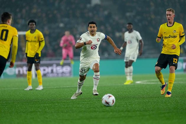 Switzerland UEFA Europa League 2025 26, BSC Young Boys vs LOSC Lille Stadion Wankdorf, Bern Benjamin Andre 21 Lille in action Bern Stadion Wankdorf Bern Switzerland Copyright: xKjetilxWaberx