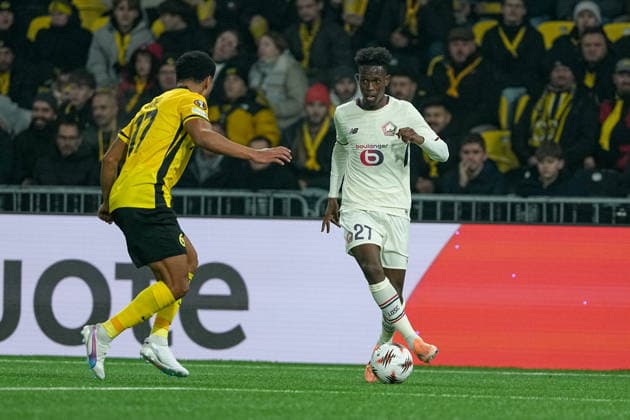 Switzerland UEFA Europa League 2025 26, BSC Young Boys vs LOSC Lille Stadion Wankdorf, Bern Felix Correia 27 Lille in action Bern Stadion Wankdorf Bern Switzerland Copyright: xKjetilxWaberx