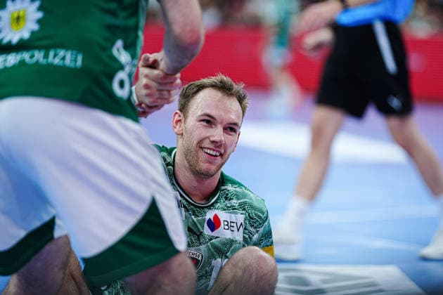 Mathias Gidsel Fuechse Berlin, 19 GER, SG Flensburg Handewitt vs Fuechse Berlin, Handball, Bundesliga, Matchday 16, Season 2026 2026, 11 12 2025 GER, SG Flensburg Handewitt vs Fuechse Berlin, Handball, Bundesliga, Matchday 16, Season 2026 2026, 11 12 2025 Flensburg Copyright: xEibner-Pressefoto MarcelxvonxFehrnx EP_MFN