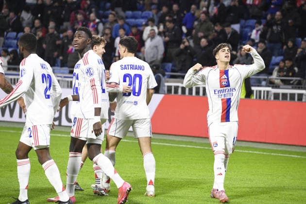 Football : Olympique Lyonnais v G.A. Eagles - UEFA Europa League 11 12 2025 Afonso MOREIRA of Lyon during the UEFA Europa league match between Olympique Lyonnais and G.A. Eagles at Groupama Stadium Decines Charpieu Lyon on December 11 2025 , France LYONFrance  Copyright: xMouradxALLILIx
