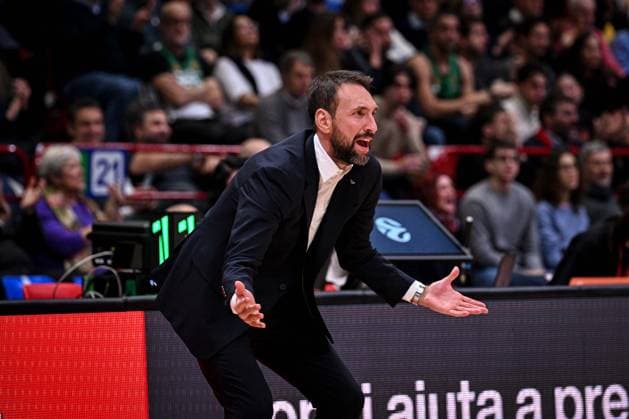 Giuseppe Peppe Poeta EA7 Emporio Armani Olimpia Milano - Panathinaikos AKTOR Athens Turkish Airlines Euroleague 2025-26 Milano, 11 12 2025 Foto ClaudioDegaspari Ciamillo-Castoria Assago Unipol Forum Lombardia Italy  Copyright: xClaudioxxDegasparix