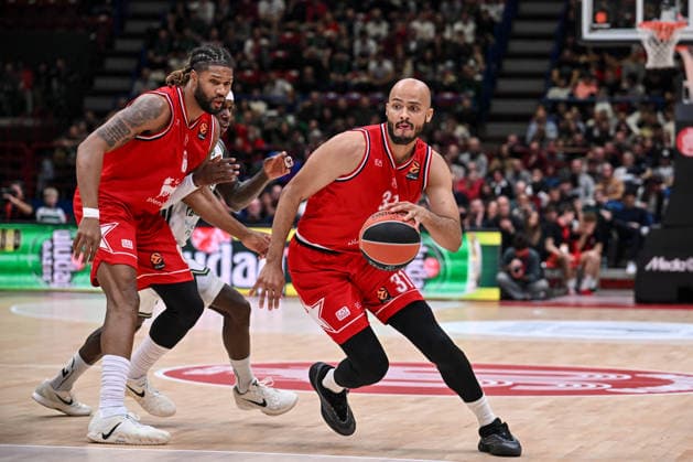 Shavon Shields EA7 Emporio Armani Olimpia Milano - Panathinaikos AKTOR Athens Turkish Airlines Euroleague 2025-26 Milano, 11 12 2025 Foto ClaudioDegaspari Ciamillo-Castoria Assago Unipol Forum Lombardia Italy  Copyright: xClaudioxxDegasparix