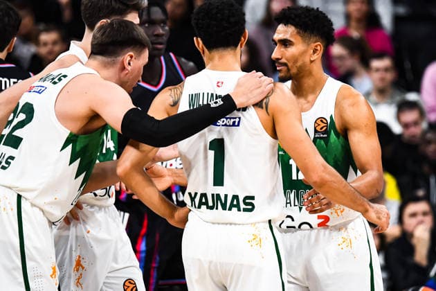 BASKET : Paris Basketball vs Zalgiris Kaunas - Euroligue - JournÃ e 15 - 11 12 25 Maodo Lo (Zalgiris Kaunas) ParisFrance  Copyright: xBaptistexAutissierx