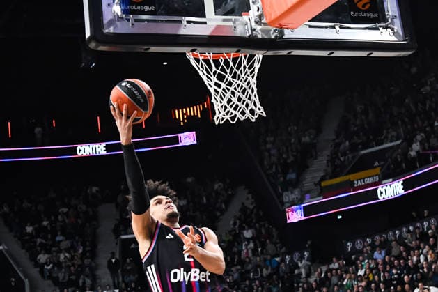 BASKET : Paris Basketball vs Zalgiris Kaunas - Euroligue - JournÃ e 15 - 11 12 25 Nadir Hifi (Paris Basketball) ParisFrance  Copyright: xBaptistexAutissierx