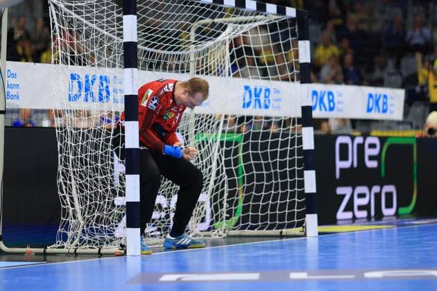 Scene with Bertram Obling 16 VfL Gummersbach Bertram Obling 16 VfL Gummersbach in action Copyright: xspeedshotx
