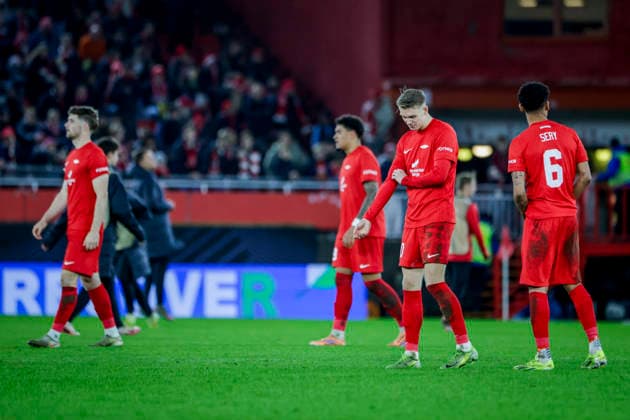 UEFA Europa League 2025 SK Brann Fenerbahce Bergen 20251211 Brann is down 0 3 after the first half in the UEFA Europa League match between SK Brann and Fenerbahce at Brann Stadium Photo Paul S Amundsen NTB Bergen Norway EDITORIAL USE ONLY RESTRICTED USE FOR BETTING COMPANIES  Copyright: xPaulxS.xAmundsenx xNTBx