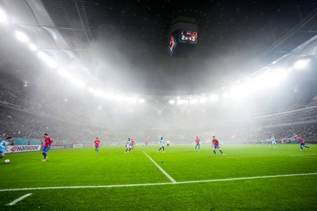 UEFA Europa League: Fotbal Club FCSB v Feyenoord Bucharest - Overview of the stadium during the sixth match of the UEFA Europa League 2025 2026. The match is set between Fotbal Club FCSB and Feyenoord at Arena Nationala on 11 December 2025 in Bucharest, Romania. Copyright: xYannickxVerhoevenx