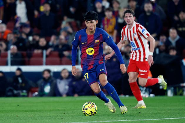 Pedro Dro Fernandez (Barcelona), DECEMBER 2, 2025 - Football Soccer : Spanish La Liga EA Sports match between FC Barcelona, Barca 3-1 Atletico de Madrid at Spotify Camp Nou in Barcelona, Spain. Noxthirdxpartyxsales  aflo_313273892
