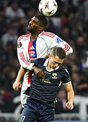 Match Europa League OL - Go Head Eagles PHOTOPQR LE PROGRES Stéphane GUIOCHON - Décines-Charpieu 11 12 2025 - Match Europa League OL - Go Head Eagles -A Décines au Groupama Stadium match de poule de l Europa League saison 2025 - 2026 OL - Go Ahead Eagles ici Clinton Mata Décines-Charpieu Rhône Rhône-Alpes France  Copyright: xPHOTOPQR LExPROGRES MAXPPPxStéphanexGUIOCHONx 20251211LPL0203 20251211LPL0203