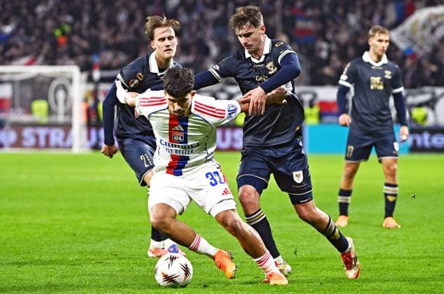 Match Europa League OL - Go Head Eagles PHOTOPQR LE PROGRES Stéphane GUIOCHON - Décines-Charpieu 11 12 2025 - Match Europa League OL - Go Head Eagles -A Décines au Groupama Stadium match de poule de l Europa League saison 2025 - 2026 OL - Go Ahead Eagles ici Alejandro Rodriguez Décines-Charpieu Rhône Rhône-Alpes France  Copyright: xPHOTOPQR LExPROGRES MAXPPPxStéphanexGUIOCHONx 20251211LPL0212 20251211LPL0212