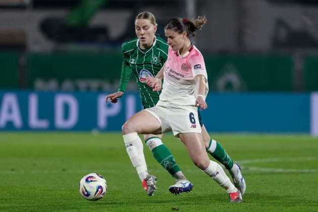 Football, Women, 1. BL, Werder Bremen - Bayer 04 Leverkusen