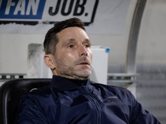 Germany Soccer, 2 Bundesliga 2025 26, 16 Matchday SpVgg Greuther Fürth vs Hertha BSC Sportpark Ronhof Fürth Stefan Leitl Coach Hertha BSC Copyright: xChristopherxRupprechtx