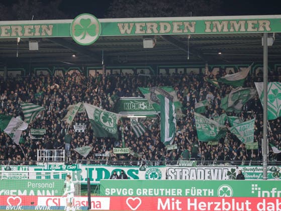 Germany Soccer, 2 Bundesliga 2025 26, 16 Matchday SpVgg Greuther Fürth vs Hertha BSC Sportpark Ronhof Fürth Fans SpVgg Greuther Fürth Copyright: xChristopherxRupprechtx