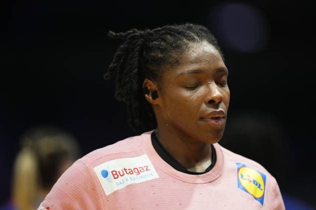 Women s Handball World Championship 2025 France Germany Rotterdam, Netherlands 20251212 France s Sako after the loss in the semi final of the Women s Handball World Championship between France and Germany at Ahoy Arena Photo Beate Oma Dahle NTB Rotterdam Netherlands EDITORIAL USE ONLY RESTRICTED USE FOR BETTING COMPANIES  Copyright: xBeatexOmaxDahlex xNTBx
