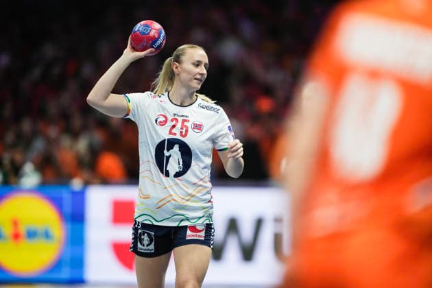 Women s Handball World Championship 2025 Netherlands Norway Rotterdam, Netherlands 20251212 Norway s Henny Ella Reistad during the semi final of the Women s Handball World Championship between the Netherlands and Norway at Ahoy Arena Photo Beate Oma Dahle NTB Rotterdam Netherlands EDITORIAL USE ONLY RESTRICTED USE FOR BETTING COMPANIES  Copyright: xBeatexOmaxDahlex xNTBx