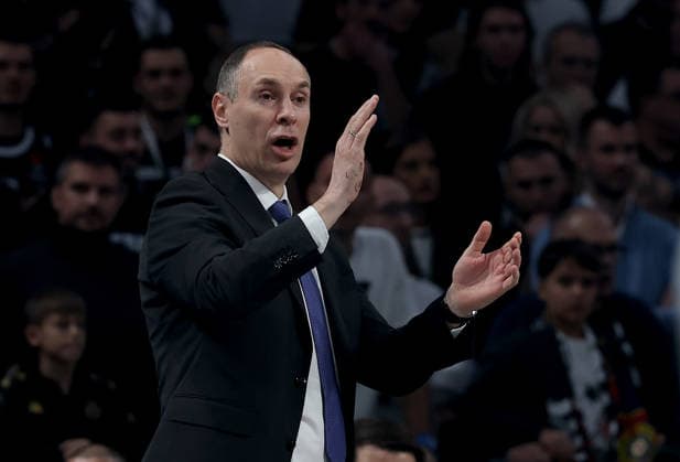 Partizan v Crvena Zvezda, Euroleague basketball, season 2025 2026, round 15 Belgrade, Serbia. 12th Dec, 2025. Head Coach of Partizan, Mirko Ocokoljic during Euroleague basketball match between Partizan and Crvena Zvezda (Red Star) on December 12. 2025. in Belgrade, Serbia. Belgrade Serbia Copyright: xPedjaxMilosavljevic STARSPORTx