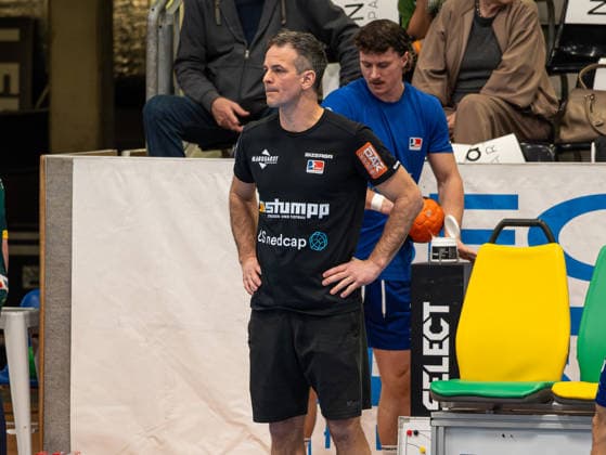 Matthias Flohr HBW Balingen Weilstetten, Coach VfL Eintracht Hagen vs HBW Balingen Weilstetten, Handball, 2 Bundesliga, Matchday 15, Season 2025 2026, 12 12 2025 VfL Eintracht Hagen vs HBW Balingen Weilstetten, Handball, 2 Bundesliga, Matchday 15, Season 2025 2026, 12 12 2025 Hagen Copyright: xEibner-Pressefoto DamianxKruczynx EP_DKI