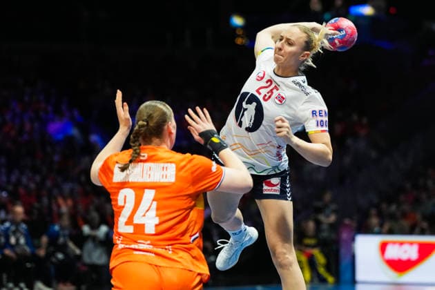 Women s Handball World Championship 2025 Netherlands Norway Rotterdam, Netherlands 20251212 Norway s Henny Ella Reistad during the semi final of the Women s Handball World Championship between the Netherlands and Norway at Ahoy Arena Photo Beate Oma Dahle NTB Rotterdam Netherlands EDITORIAL USE ONLY RESTRICTED USE FOR BETTING COMPANIES  Copyright: xBeatexOmaxDahlex xNTBx