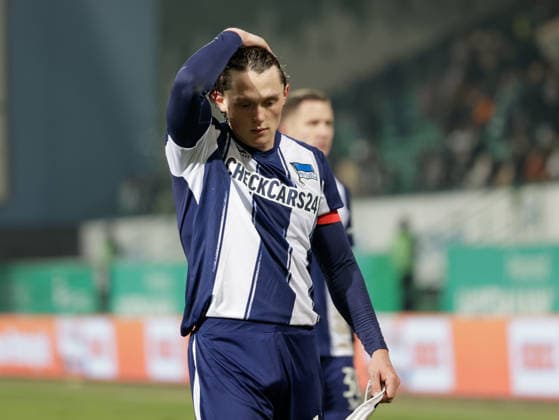 Germany Soccer, 2 Bundesliga 2025 26, 16 Matchday SpVgg Greuther Fürth vs Hertha BSC Sportpark Ronhof Fürth Fabian Reese Hertha BSC, 11 Copyright: xChristopherxRupprechtx
