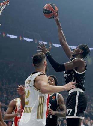Partizan v Crvena Zvezda, Euroleague basketball, season 2025 2026, round 15 Belgrade, Serbia. 12th Dec, 2025. Partizan s Isaac Bonga during Euroleague basketball match between Partizan and Crvena Zvezda (Red Star) on December 12. 2025. in Belgrade, Serbia. Belgrade Serbia Copyright: xPedjaxMilosavljevic STARSPORTx