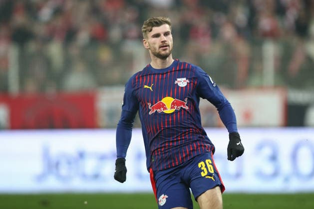 12 12 2025, xtgx, Soccer 1 Bundesliga, 1 FC Union Berlin RB Leipzig emspor, v l Timo Werner Leipzig, 36 DFL DFB REGULATIONS PROHIBIT ANY USE OF PHOTOGRAPHS as IMAGE SEQUENCES and or QUASI VIDEO Berlin