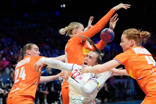 Women s Handball World Championship 2025 Netherlands Norway Rotterdam, Netherlands 20251212 Norway s Thale Rushfeldt Deila during the semifinal of the Women s Handball World Championship between the Netherlands and Norway at Ahoy Arena Photo Beate Oma Dahle NTB Rotterdam Netherlands EDITORIAL USE ONLY RESTRICTED USE FOR BETTING COMPANIES  Copyright: xBeatexOmaxDahlex xNTBx