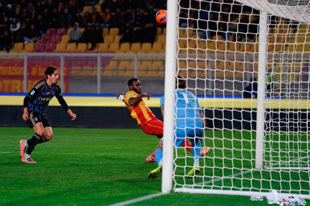 CALCIO - Serie A - US Lecce vs Pisa SC Lassana Coulibaly of US Lecce during US Lecce vs Pisa SC, Italian soccer Serie A match in Lecce, Italy, December 12 2025 Lecce Italy  Copyright: xIPAxSport ABACAx