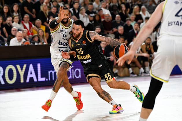 BASKET-BALL : AS Monaco VS Fenerbahce Beko - Turkish Airlines EuroLeague - 12 12 2025 Mike James (ASM) - Turkish Airlines EuroLeague match between AS Monaco and Paris Basketball on December 12, 2025 at the Louis II Stadium in Monaco. MonacoMonaco  Copyright: xWilliamxCannarellax