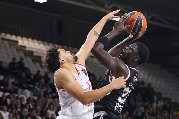 35 Momo DIOUF Virtus Match BASKETBALL - EUROLEAGUE Virtus Bologna vs Hapoel IBI Tel Aviv 12-12-2025 17 Collin Malcom Hapoel IBI Tel Aviv Match BASKETBALL - EUROLEAGUE Virtus Bologna vs Hapoel IBI Tel Aviv 12-12-2025 during Virtus Bologna vs Hapoel Tel Aviv, Basketball Euroleague match in Bologna, Italy, December 12 2025  Copyright: xValentinoxOrsini IPAxSportx xipa-agency.netx xx IPA_69087398 IPA_Agency_IPA69087398