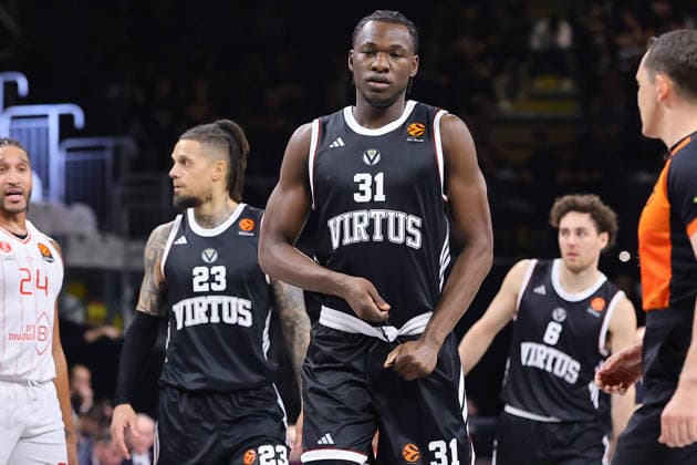 31 Aliou DIARRA Virtus Match BASKETBALL - EUROLEAGUE Virtus Bologna vs Hapoel IBI Tel Aviv 12-12-2025 during Virtus Bologna vs Hapoel Tel Aviv, Basketball Euroleague match in Bologna, Italy, December 12 2025  Copyright: xValentinoxOrsini IPAxSportx xipa-agency.netx xx IPA_69087410 IPA_Agency_IPA69087410