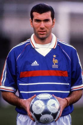 1999 archivio Storico Image Francia Zinedine Zidane foto Aic Image Sport 