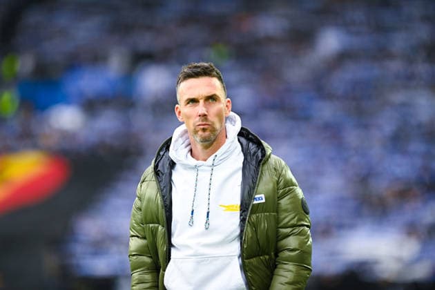 Coach Christian Eichner Karlsruher SC looks thoughtful before the 2 Bundesliga match between Karlsruher SC and SC Paderborn at BBBank Wildpark on December 13, 2025 in Karlsruhe, Germany Photo by Silas Schüller DeFodi Images Coach Christian Eichner Karlsruher SC looks thoughtful before the 2 Bundesliga match between Karlsruher SC and SC Paderborn at BBBank Wildpark on December 13, 2025 in Karlsruhe, Germany Photo by Silas Schüller DeFodi Images DFB DFL REGULATIONS PROHIBIT ANY USE OF PHOTOGRAPHS AS IMAGE SEQUENCES AND OR QUASI VIDEO Photo by Silas Schueller DeFodi Images