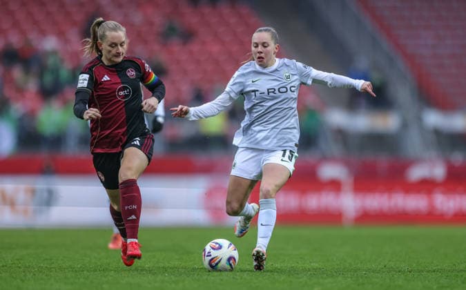Football, Women, 1st BL, 1. FC Nürnberg - VfL Wolfsburg