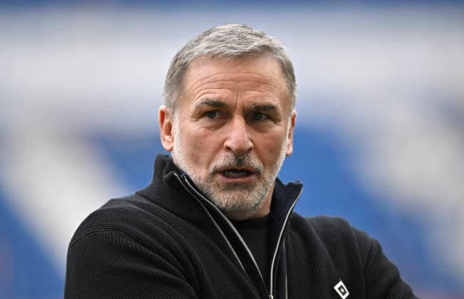 before the start of the match Board Member Sport Stefan Kuntz Hamburger SV HSV Portrait TSG 1899 Hoffenheim vs Hamburger SV HSV 13 12 2025 DFL REGULATIONS PROHIBIT ANY USE OF PHOTOGRAPHS AS IMAGE SEQUENCES AND OR QUASI VIDEO TSG 1899 Hoffenheim vs Hamburger SV HSV