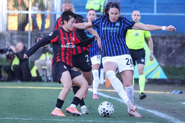 Football, Italy, Women, AC Milan - Inter Milan