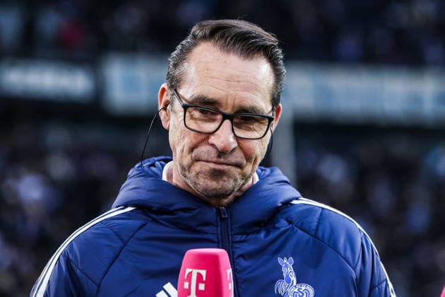 Sports, Football, 3 Liga Season 2025 2026 18 Matchday MSV Duisburg FC erzgebirge Aue 13 12 2025, schauinsland reisen arena Michael Preetz Managing Director MSV Duisburg Duisburg schauinsland reisen arena Nordrhein Westfalen Germany
