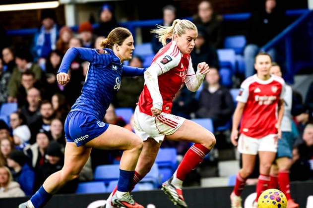 Everton vs Arsenal in the Barclays WSL at Goodison Par Featuring: Ruby Mace, Alessia Russo Where: Liverpool, United Kingdom When: 13 Dec 2025 Credit: Graham Finney Cover Images EDITORIAL USE ONLY. NOT FOR USE BY NEWSPAPERS BASED IN THE UK. Copyright: xx coverimg55336084
