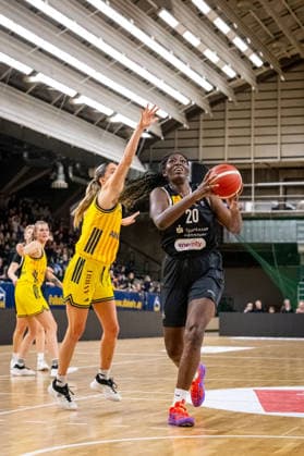 Basketball Berlin 13 12 2025 Season 2025 2026 DBBL 1 Bundesliga Alba Berlin TK Hannover Luchse Serena Manala Hannover, No 20