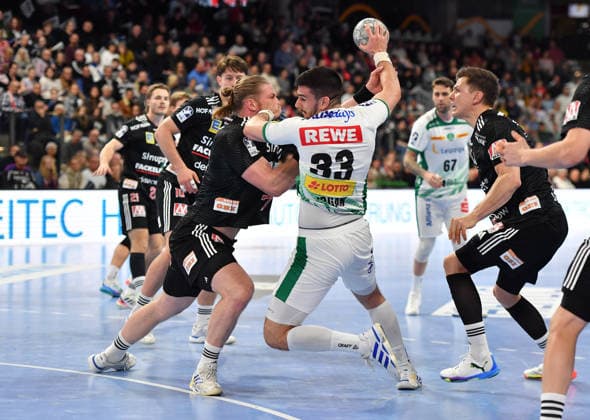 Handball, HBL, HC Erlangen - SC DHfK Leipzig