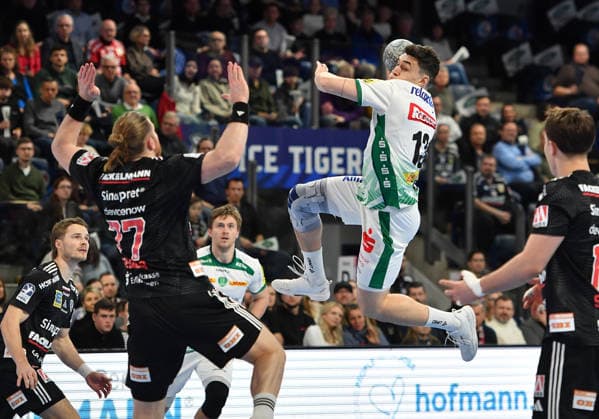 13 12 2025 Handball 1 Bundesliga DAIKIN HBL Season 2024 2025 17 Matchday HC Erlangen Metropolregion Nuremberg HCE SC DHfK Leipzig OGo xOGox Maciej Gebala 77, HC Erlangen HCE Matej Klima 13, SC DHfK Leipzig