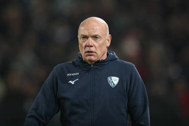 13 12 2025, xtgx, Fußball 2 Bundesliga, Hannover 96 VfL Bochum emspor, v l Uwe Roesler Rösler, Bochum, Trainer Portrait, Portraet, Einzelbild DFL DFB REGULATIONS PROHIBIT ANY USE OF PHOTOGRAPHS as IMAGE SEQUENCES and or QUASI VIDEO Hannover