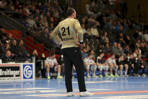 13 12 2025, Men, Handball, Season 2025 2026, 2 Handball Bundesliga, 15 Matchday TV Grosswallstadt 1 VfL Potsdam Stefan Hanemann 21, TV Grosswallstadt Elsenfeld Untermainhalle Bayern Germany
