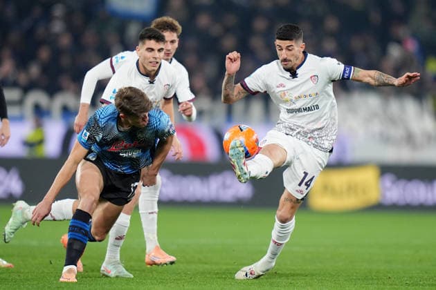 Football, Italy, Atalanta Bergamo - Cagliari Calcio