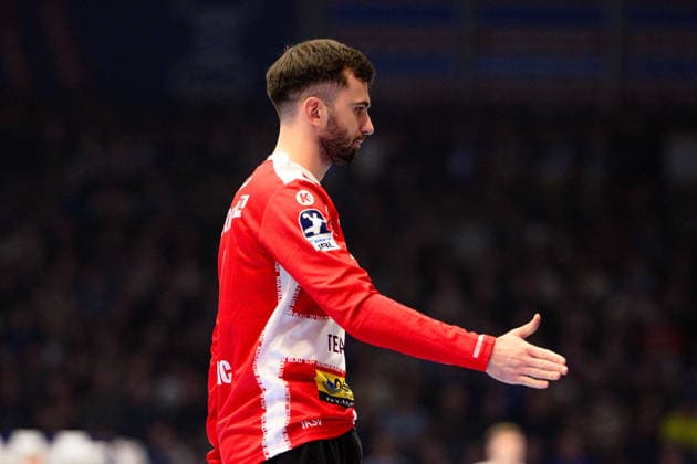 Matija, Spikic TW, ThSV Eisenach, 1 GER, ThSV Eisenach v FRISCH AUF Göppingen, 1 Daikin Handballbundesliga, Handball, Matchday 17, Season 2025 2026, 13 12 2025 GER, ThSV Eisenach v FRISCH AUF Göppingen, 1 Daikin Handballbundesliga, Handball, Matchday 17, Season 2025 2026, 13 12 2025 Eisenach Copyright: xEibner-Pressefoto MartinxHerbstx EP_MHT