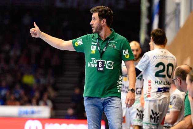 Benjamin, Matschke Coach, Frisch Auf Goeppingen GER, ThSV Eisenach vs FRISCH AUF Göppingen, 1 Daikin Handballbundesliga, Handball, Matchday 17, Season 2025 2026, 13 12 2025 GER, ThSV Eisenach vs FRISCH AUF Göppingen, 1 Daikin Handballbundesliga, Handball, Matchday 17, Season 2025 2026, 13 12 2025 Eisenach Copyright: xEibner-Pressefoto MartinxHerbstx EP_MHT