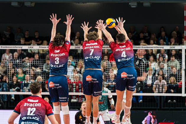 Volleyball, VBL, SVG Lüneburg - FT 1844 Freiburg