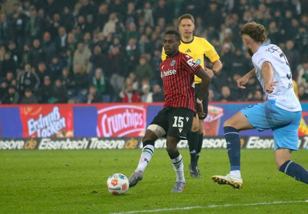Germany Soccer 2 Bundesliga 2025 26, 16 Matchday Hannover 96 vs VfL Bochum Heinz von Heiden Arena Stadion Hannover Noël Así ko Noel Aseko Hannover 96, 15 Hannover Copyright: xAymanxAlahmedx