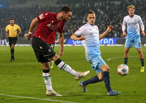 Germany Soccer 2 Bundesliga 2025 26, 16 Matchday Hannover 96 vs VfL Bochum Heinz von Heiden Arena Stadion Hannover Boris Tomiak Hannover 96, 3 Hannover Copyright: xAymanxAlahmedx